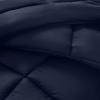 imageUtopia Bedding Queen Size Comforter Set with 2 Pillow Shams Bedding Comforter Sets Down Alternative White Comforters Soft and Comfortable Machine Washable Pack of 4Navy