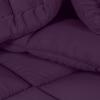 imageUtopia Bedding Queen Size Comforter Set with 2 Pillow Shams Bedding Comforter Sets Down Alternative White Comforters Soft and Comfortable Machine Washable Pack of 4Plum