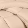 imageUtopia Bedding Queen Size Comforter Set with 2 Pillow Shams Bedding Comforter Sets Down Alternative White Comforters Soft and Comfortable Machine Washable Pack of 4Beige