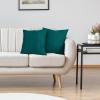 imageUtopia Bedding Throw Pillows Insert Pack of 24 White  18 x 18 Inches Bed and Couch Pillows  Indoor Decorative PillowDark Teal