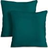 imageUtopia Bedding Throw Pillows Insert Pack of 24 White  18 x 18 Inches Bed and Couch Pillows  Indoor Decorative PillowDark Teal