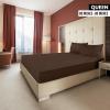 imageUtopia Bedding Twin Fitted Sheets  Bulk Pack of 2 Bottom Sheets  Soft Brushed Microfiber  Deep Pockets  Shrinkage ampamp Fade Resistant  Easy Care Twin BeigeBrown