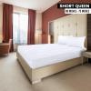 imageUtopia Bedding Twin Fitted Sheets  Bulk Pack of 2 Bottom Sheets  Soft Brushed Microfiber  Deep Pockets  Shrinkage ampamp Fade Resistant  Easy Care Twin BeigeWhite