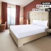 imageUtopia Bedding Twin Fitted Sheets  Bulk Pack of 2 Bottom Sheets  Soft Brushed Microfiber  Deep Pockets  Shrinkage ampamp Fade Resistant  Easy Care Twin BeigeWhite