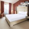 imageUtopia Bedding Twin Fitted Sheets  Bulk Pack of 2 Bottom Sheets  Soft Brushed Microfiber  Deep Pockets  Shrinkage ampamp Fade Resistant  Easy Care Twin BeigeWhite