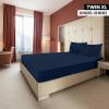 imageUtopia Bedding Twin Fitted Sheets  Bulk Pack of 2 Bottom Sheets  Soft Brushed Microfiber  Deep Pockets  Shrinkage ampamp Fade Resistant  Easy Care Twin BeigeNavy