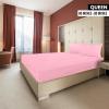 imageUtopia Bedding Twin Fitted Sheets  Bulk Pack of 2 Bottom Sheets  Soft Brushed Microfiber  Deep Pockets  Shrinkage ampamp Fade Resistant  Easy Care Twin BeigePink