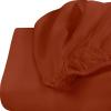 imageUtopia Bedding Twin Fitted Sheets  Bulk Pack of 2 Bottom Sheets  Soft Brushed Microfiber  Deep Pockets  Shrinkage ampamp Fade Resistant  Easy Care Twin BeigeOrange