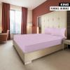 imageUtopia Bedding Twin Fitted Sheets  Bulk Pack of 2 Bottom Sheets  Soft Brushed Microfiber  Deep Pockets  Shrinkage ampamp Fade Resistant  Easy Care Twin BeigeLavender