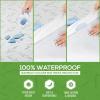 imageUtopia Bedding Waterproof Mattress Protector Twin Size Viscose Made from Bamboo Mattress Cover 200 GSM Fits 15 Inches Deep Breathable Fitted Style with Stretchable PocketsTwin
