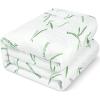 imageUtopia Bedding Waterproof Mattress Protector Twin Size Viscose Made from Bamboo Mattress Cover 200 GSM Fits 15 Inches Deep Breathable Fitted Style with Stretchable PocketsQueen