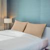 imageUtopia Bedding Waterproof Pillow Protectors with Zipper Standard Size 2 Pack Terry Pillow Covers Bed Bug and Dust Mite ProofBeige