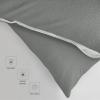 imageUtopia Bedding Waterproof Pillow Protectors with Zipper Standard Size 2 Pack Terry Pillow Covers Bed Bug and Dust Mite ProofGray