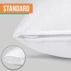 imageUtopia Bedding Waterproof Pillow Protectors with Zipper Standard Size 2 Pack Terry Pillow Covers Bed Bug and Dust Mite ProofWhite