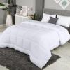 imageUtopia Bedding All Season Down Alternative Quilted Queen Comforter Duvet Insert with Corner Tabs Machine Washable Bed Comforter WhiteWhite