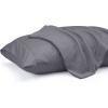 imageUtopia Bedding Brushed Microfiber Pillowcases  20 by 30 inches Pillow Covers  Grey Bulk Pack of 80