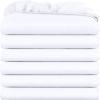 imageUtopia Bedding Twin Fitted Sheets  Bulk Pack of 20 Bottom Sheets  Soft Brushed Microfiber  Deep Pockets  Shrinkage ampamp Fade Resistant  Easy Care White