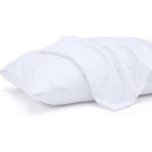 imageUtopia Bedding Brushed Microfiber Pillowcases  20 by 30 inches Pillow Covers  White Bulk Pack of 80