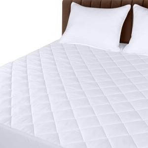 imageUtopia Bedding Quilted Fitted Mattress Pad  Elastic Fitted Mattress Protector  Mattress Cover Stretches up to 16 Inches Deep  Machine Washable Mattress Topper Bulk Pack of 10 Twin