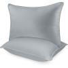 imageUtopia Bedding Bed Pillows for Sleeping White Queen Size Set of 6 Hotel Pillow Cooling Pillows for Side Back or Stomach SleepersGrey