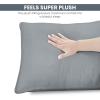 imageUtopia Bedding Bed Pillows for Sleeping White Queen Size Set of 6 Hotel Pillow Cooling Pillows for Side Back or Stomach SleepersGrey