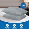 imageUtopia Bedding Bed Pillows for Sleeping White Queen Size Set of 6 Hotel Pillow Cooling Pillows for Side Back or Stomach SleepersGrey