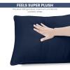 imageUtopia Bedding Bed Pillows for Sleeping White Queen Size Set of 6 Hotel Pillow Cooling Pillows for Side Back or Stomach SleepersNavy