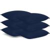 imageUtopia Bedding Bed Pillows for Sleeping White Queen Size Set of 6 Hotel Pillow Cooling Pillows for Side Back or Stomach SleepersNavy