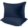 imageUtopia Bedding Bed Pillows for Sleeping White Queen Size Set of 6 Hotel Pillow Cooling Pillows for Side Back or Stomach SleepersNavy