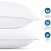 imageUtopia Bedding Bed Pillows for Sleeping White Queen Size Set of 6 Hotel Pillow Cooling Pillows for Side Back or Stomach SleepersWhite