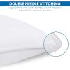 imageUtopia Bedding Bed Pillows for Sleeping White Queen Size Set of 6 Hotel Pillow Cooling Pillows for Side Back or Stomach SleepersWhite