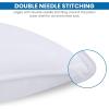 imageUtopia Bedding Bed Pillows for Sleeping White Queen Size Set of 6 Hotel Pillow Cooling Pillows for Side Back or Stomach SleepersWhite