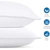 imageUtopia Bedding Bed Pillows for Sleeping White Queen Size Set of 6 Hotel Pillow Cooling Pillows for Side Back or Stomach SleepersWhite