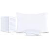 imageUtopia Bedding Cotton Blend Pillowcases Standard Size  12 Pack  T180 Bulk Pillowcase Set Perfect for Home Hospital ampamp Hotel Quality Pillow Covers 20 X 26 Standard White