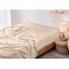 imageUtopia Bedding Flat Sheet  1 Pack Twin Navy Soft Brushed Microfiber Fabric  Shrinkage ampamp Fade Resistant Top Sheet  Easy Care Bed SheetBeige