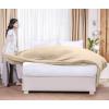 imageUtopia Bedding Flat Sheet  1 Pack Twin Navy Soft Brushed Microfiber Fabric  Shrinkage ampamp Fade Resistant Top Sheet  Easy Care Bed SheetBeige