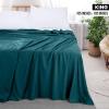 imageUtopia Bedding Flat Sheet  1 Pack Twin Navy Soft Brushed Microfiber Fabric  Shrinkage ampamp Fade Resistant Top Sheet  Easy Care Bed SheetTeal