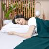 imageUtopia Bedding Flat Sheet  1 Pack Twin Navy Soft Brushed Microfiber Fabric  Shrinkage ampamp Fade Resistant Top Sheet  Easy Care Bed SheetTeal