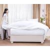 imageUtopia Bedding Flat Sheet  1 Pack Twin Navy Soft Brushed Microfiber Fabric  Shrinkage ampamp Fade Resistant Top Sheet  Easy Care Bed SheetWhite