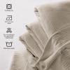 imageUtopia Bedding Khaki 100 Cotton Blanket Throw Size  60x50 Inch 350GSM Lightweight Soft and Breathable Thermal Blanket for All Seasons Pack of 10