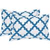 imageUtopia Bedding Printed Comforter Set with 2 Pillow Shams  Luxurious Brushed Microfiber  Down Alternative Comforter  Soft and Comfortable Bulk Pack of 3 KingCal King White Blue