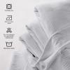 imageUtopia Bedding Silver 100 Cotton Blanket Throw Size  60x50 Inch 350GSM Lightweight Soft and Breathable Thermal Blanket for All Seasons Pack of 10