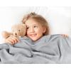 imageUtopia Bedding Sky Blue 100 Cotton Blanket Queen Size  90x90 Inch 350GSM Lightweight Soft and Breathable Thermal Blanket for All SeasonsCool Grey