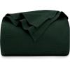 imageUtopia Bedding Sky Blue 100 Cotton Blanket Queen Size  90x90 Inch 350GSM Lightweight Soft and Breathable Thermal Blanket for All SeasonsForest Green
