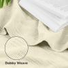 imageUtopia Bedding Sky Blue 100 Cotton Blanket Queen Size  90x90 Inch 350GSM Lightweight Soft and Breathable Thermal Blanket for All SeasonsIvory