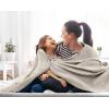 imageUtopia Bedding Sky Blue 100 Cotton Blanket Queen Size  90x90 Inch 350GSM Lightweight Soft and Breathable Thermal Blanket for All SeasonsKhaki