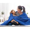 imageUtopia Bedding Sky Blue 100 Cotton Blanket Queen Size  90x90 Inch 350GSM Lightweight Soft and Breathable Thermal Blanket for All SeasonsRoyal Blue