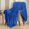 imageUtopia Bedding Sky Blue 100 Cotton Blanket Queen Size  90x90 Inch 350GSM Lightweight Soft and Breathable Thermal Blanket for All SeasonsRoyal Blue