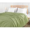 imageUtopia Bedding Sky Blue 100 Cotton Blanket Queen Size  90x90 Inch 350GSM Lightweight Soft and Breathable Thermal Blanket for All SeasonsSage Green