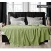 imageUtopia Bedding Sky Blue 100 Cotton Blanket Queen Size  90x90 Inch 350GSM Lightweight Soft and Breathable Thermal Blanket for All SeasonsSage Green
